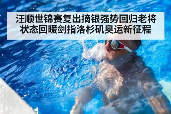 汪顺世锦赛复出摘银强势回归老将状态回暖剑指洛杉矶奥运新征程